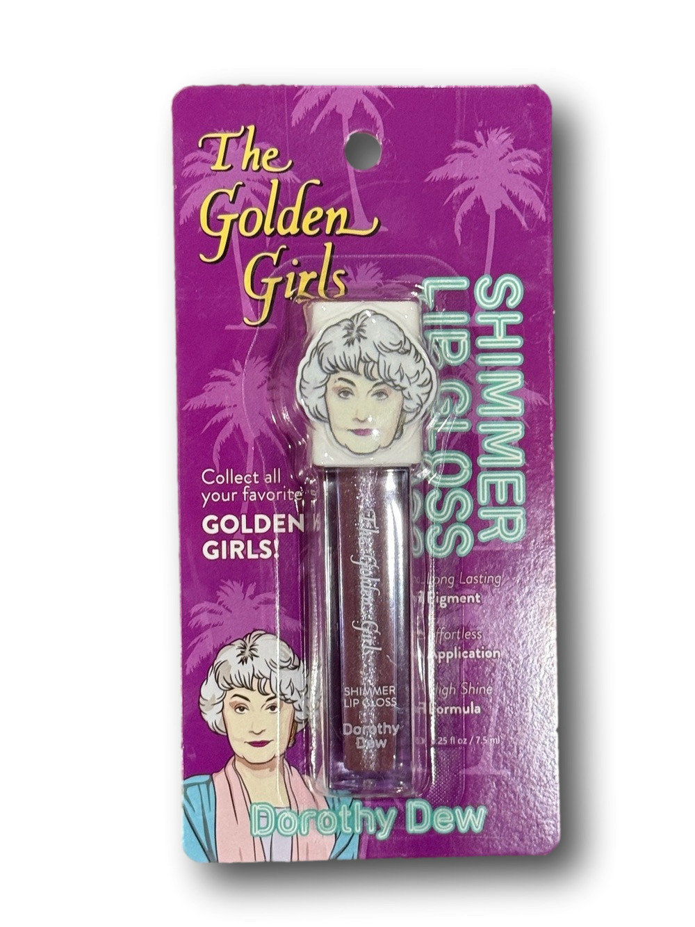 The Golden Girls "Dorothy Dew" Shimmer Lip Gloss - NWT
